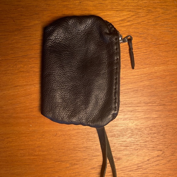 Mini Leather Sling Clutch - Picture 3 of 5
